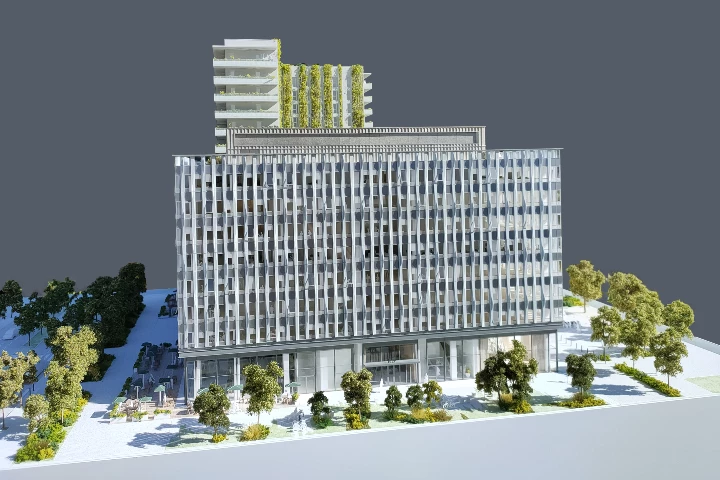 Maquette Lift-up M+ à Lyon