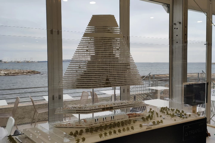 Maquette Tour Triangle - Paris