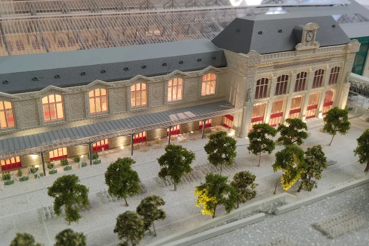 Maquette centres commerciaux - Austerlitz