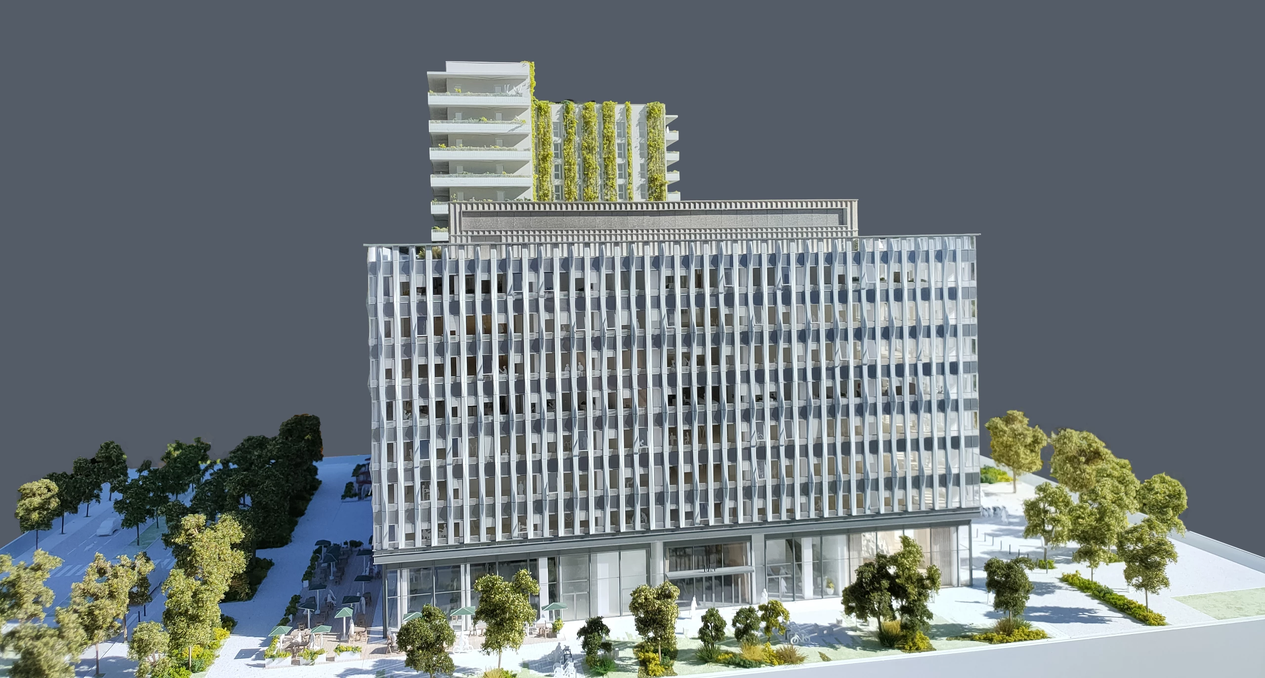 Maquette Lift-up M+ à Lyon