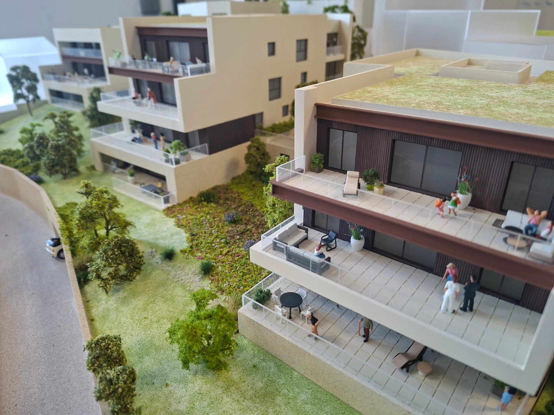 maquette immobiliere atelier fau epure bouygues immobilier vue exterieure