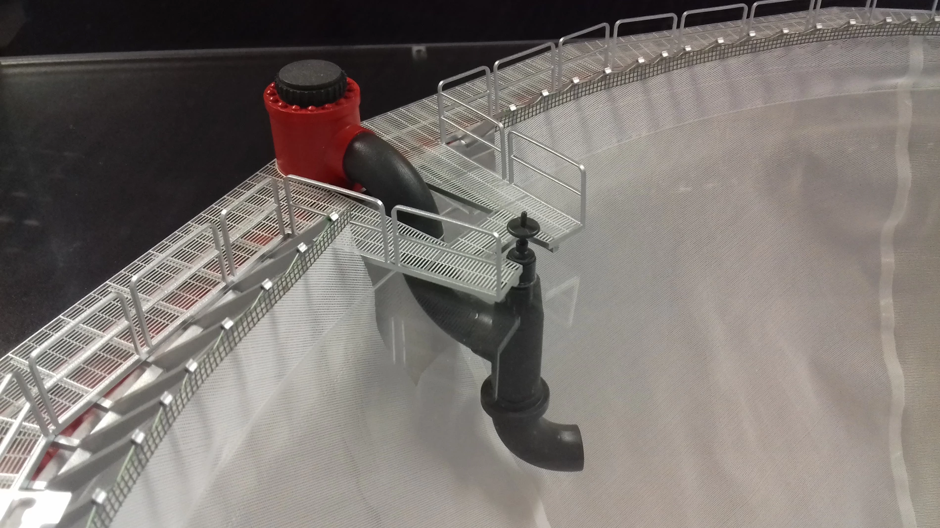maquette industrie atelier fau serge ferrari aquaculture vue details