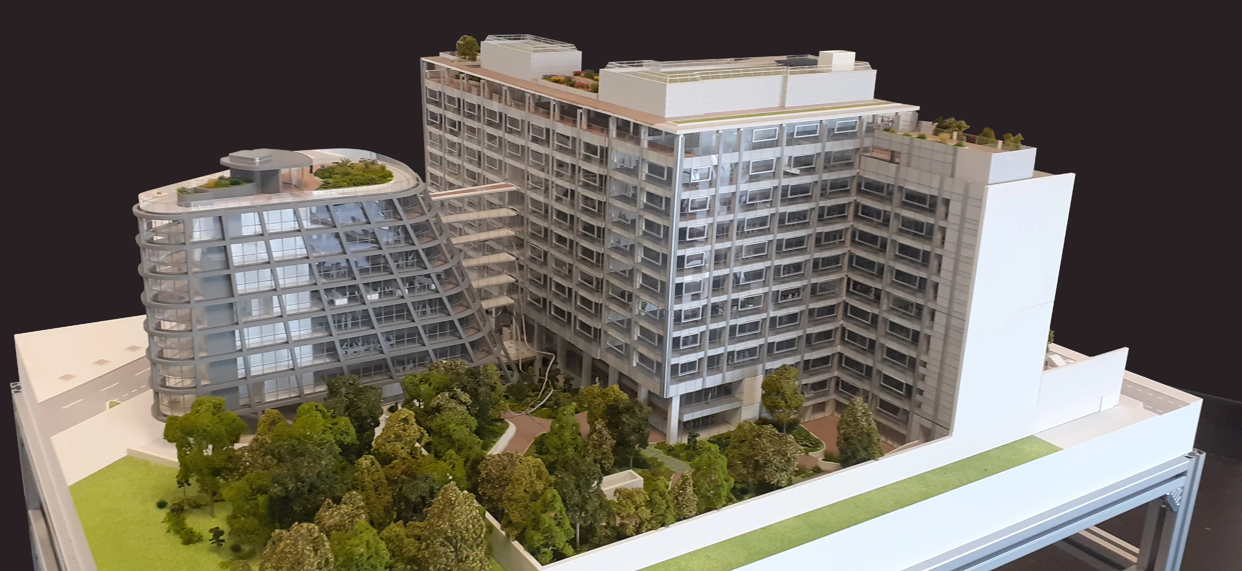 Maquette Lift-up Biome à Paris