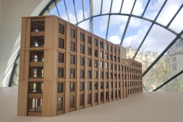 Maquette Bois - Daumesnil - Les Messageries - Paris