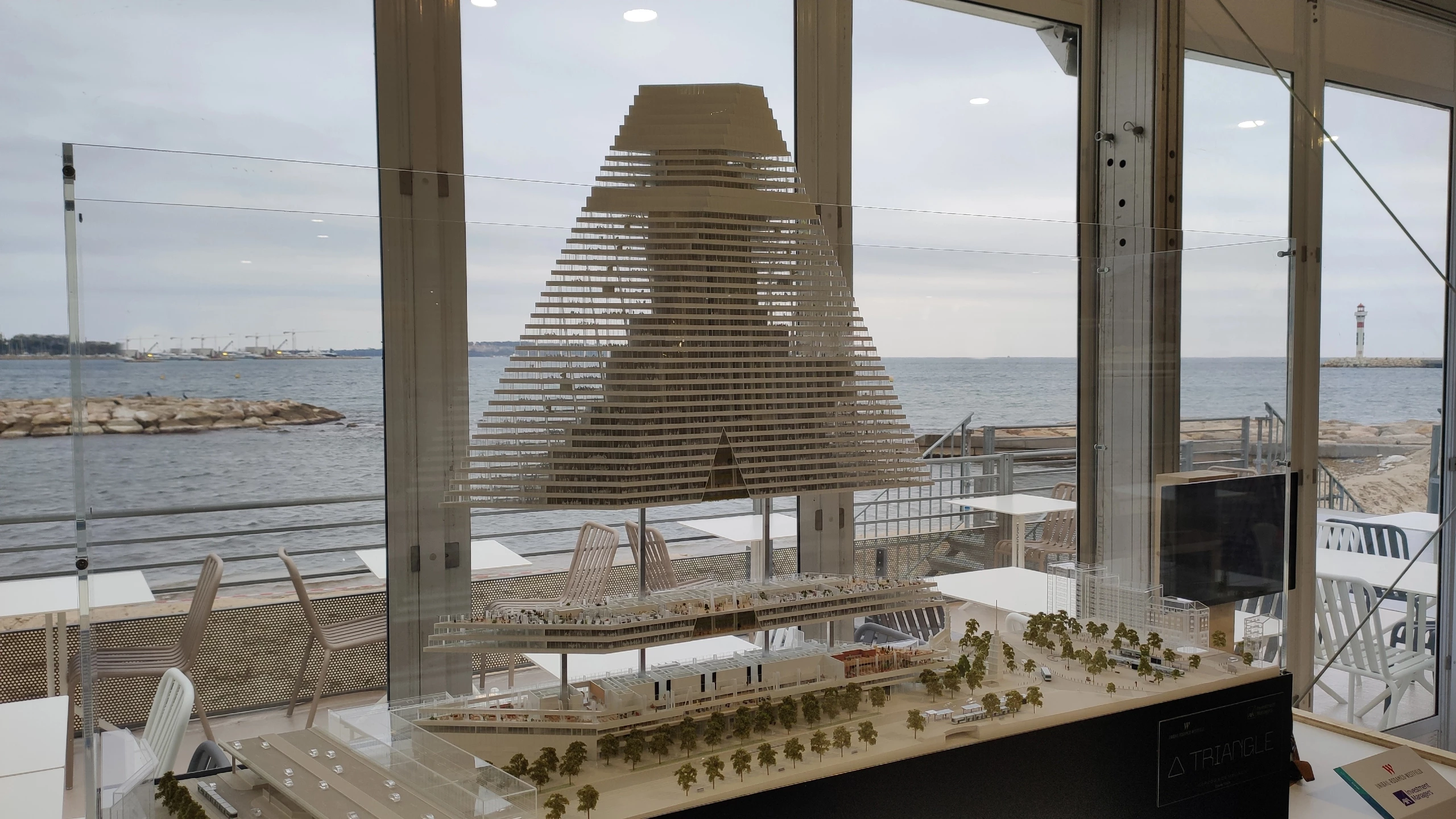 Maquette Tour Triangle - Paris