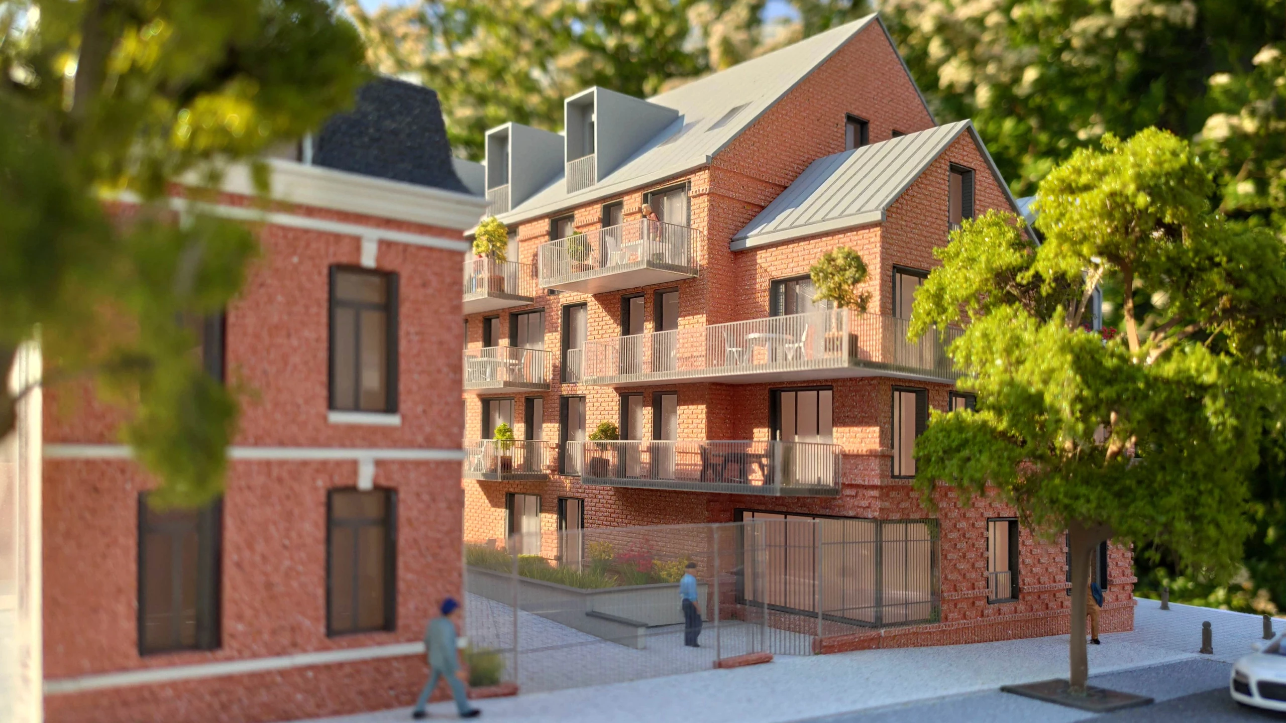 Maquette de promotion immobilière - Passage des Augustin