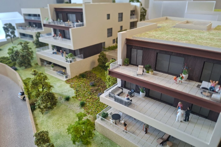Maquette de promotion immobilière - Epure
