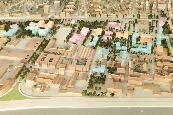 Maquette d'urbanisme - La Saulaie