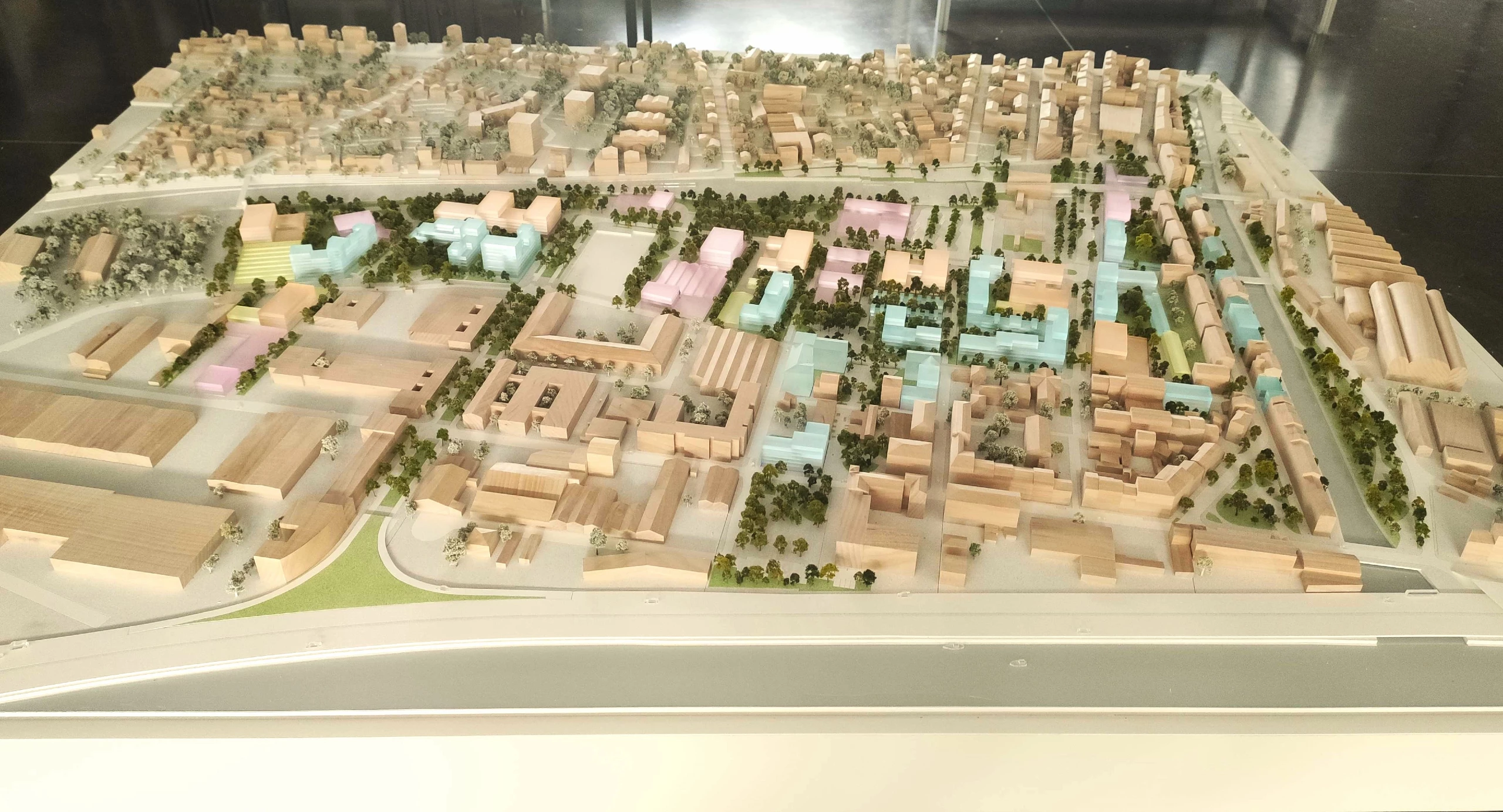 Maquette d'urbanisme - La Saulaie