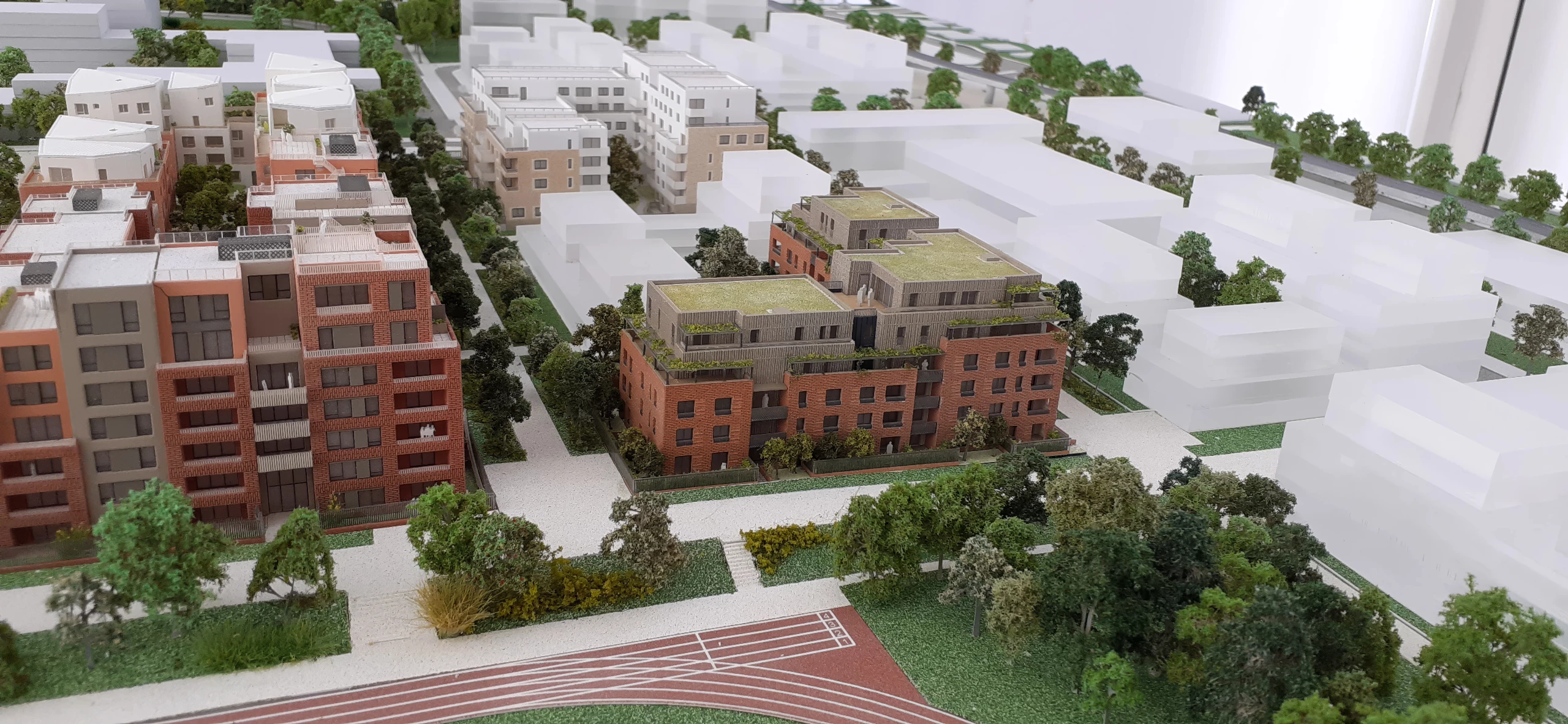 Maquette d'urbanisme - ZAC Guillaumet
