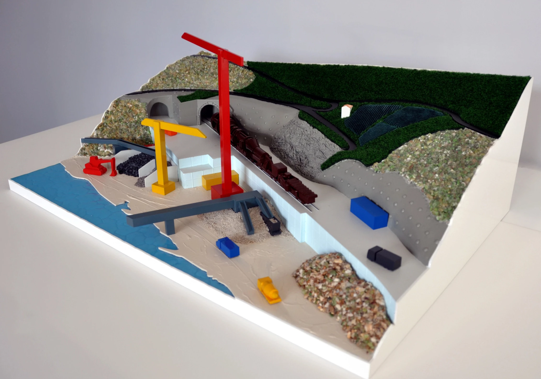 Maquette muséologie - Musée Valais - Polymorphe