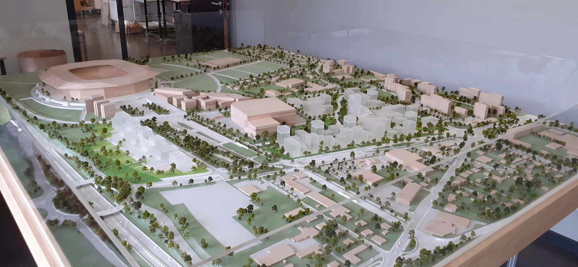 maquette urbanisme atelier fau abb vue globale