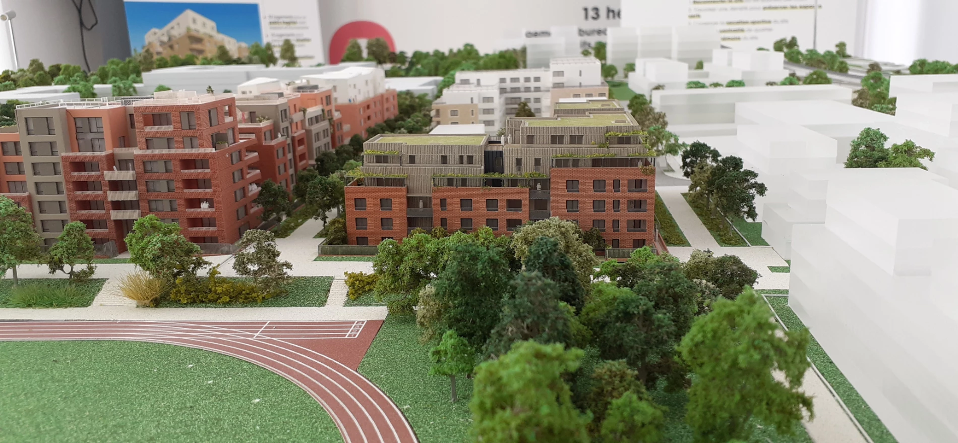 maquette urbanisme architecture zac cogedim atelier fau
