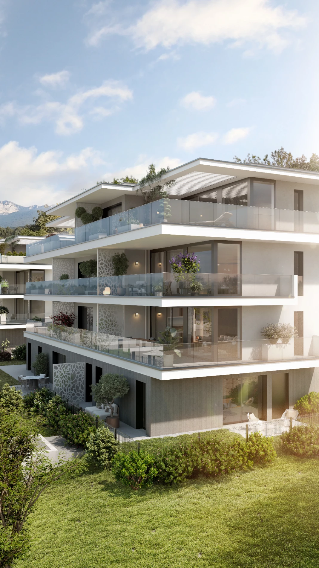 perspective 3d exterieure royal park promotion immobiliere atelier fau