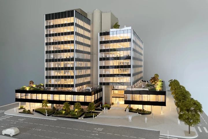 Maquette Lift-up ILO à Lyon