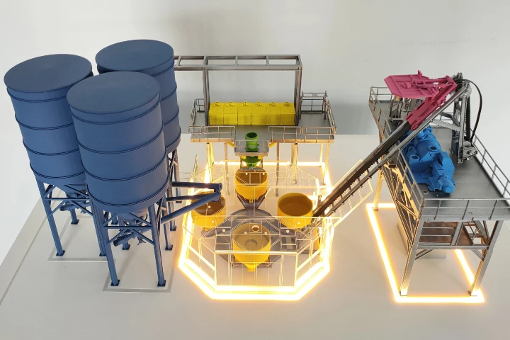 Maquette d'industrie - Flexiplant