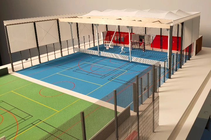 Maquette d'industrie - Fit Arena
