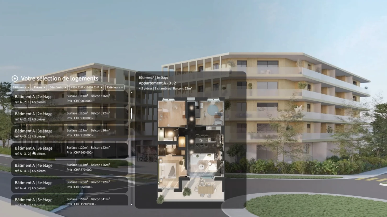 outil de recherche de logement studio fau